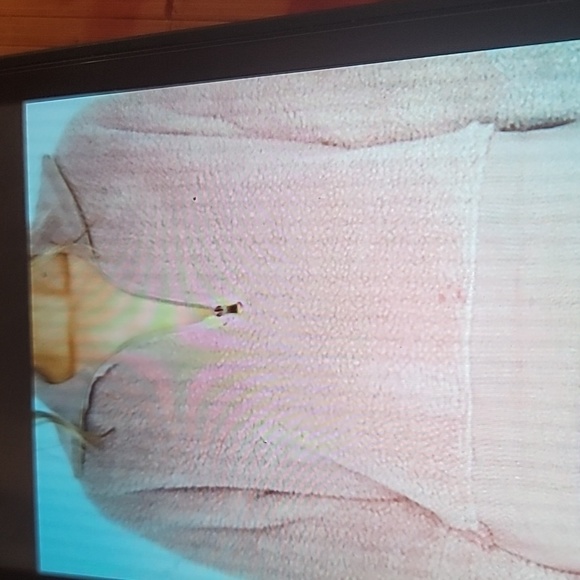 Varley Sherpa Cropped Jacket 1/4 Zip Front Trendy Soft and Cozy SZ S - Picture 13 of 14